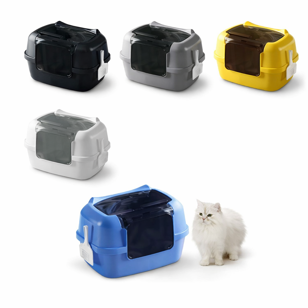 Arenero Cerrado para Gatos