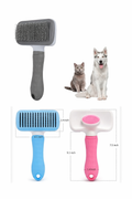 Cepillo Slicker Autolimpiante para Perros y Gatos