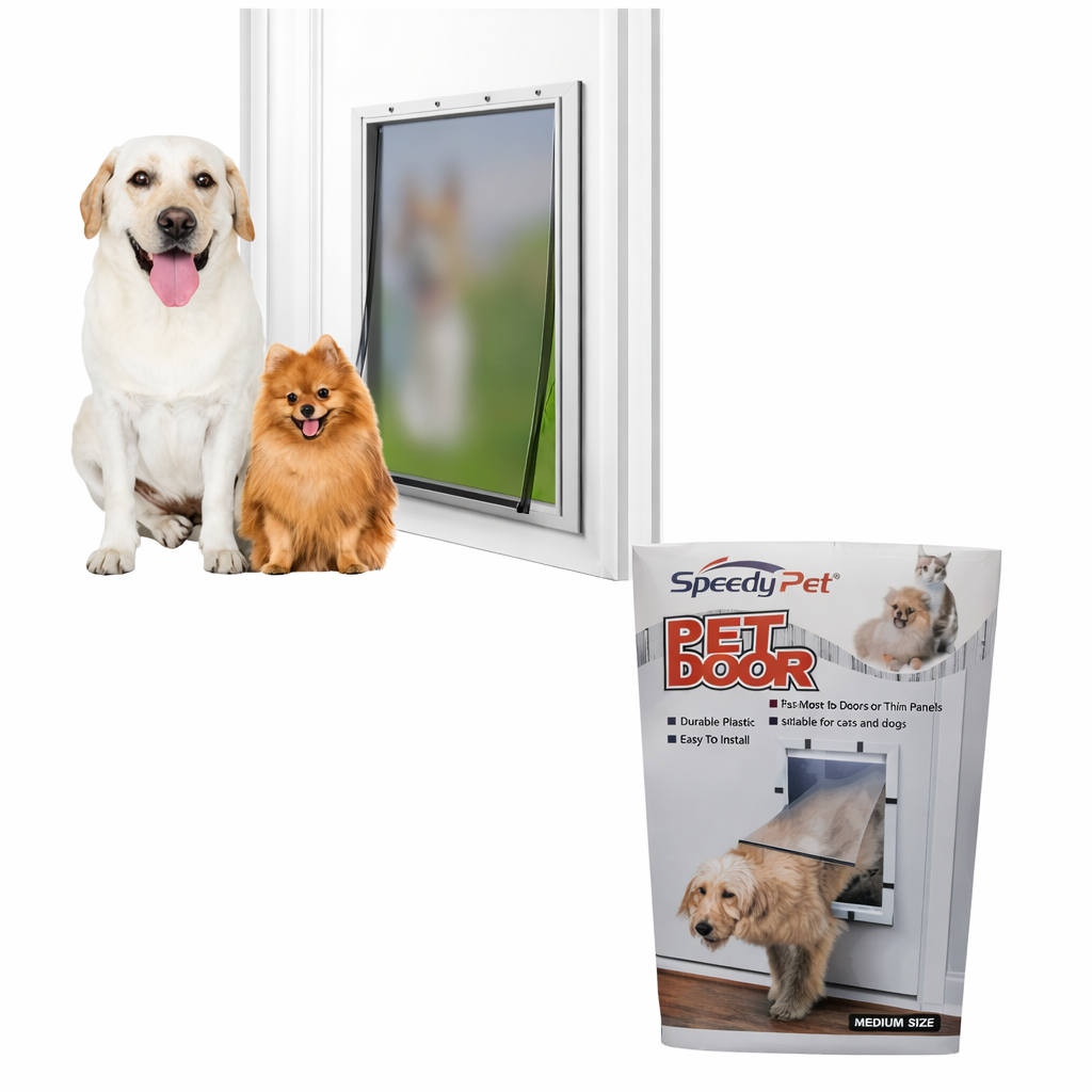 Speedy Pet Door - Gatera para Mascotas Talla M (18x28 cm)