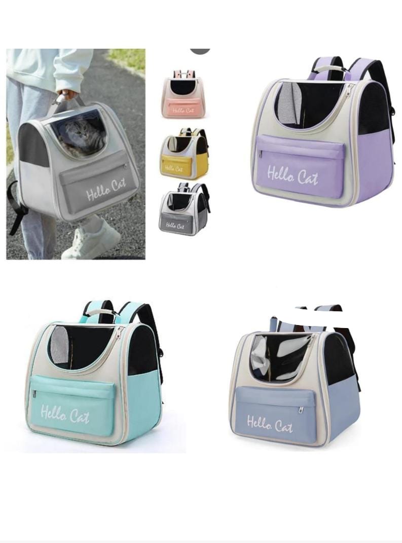 Mochila Transportadora Hello Cat