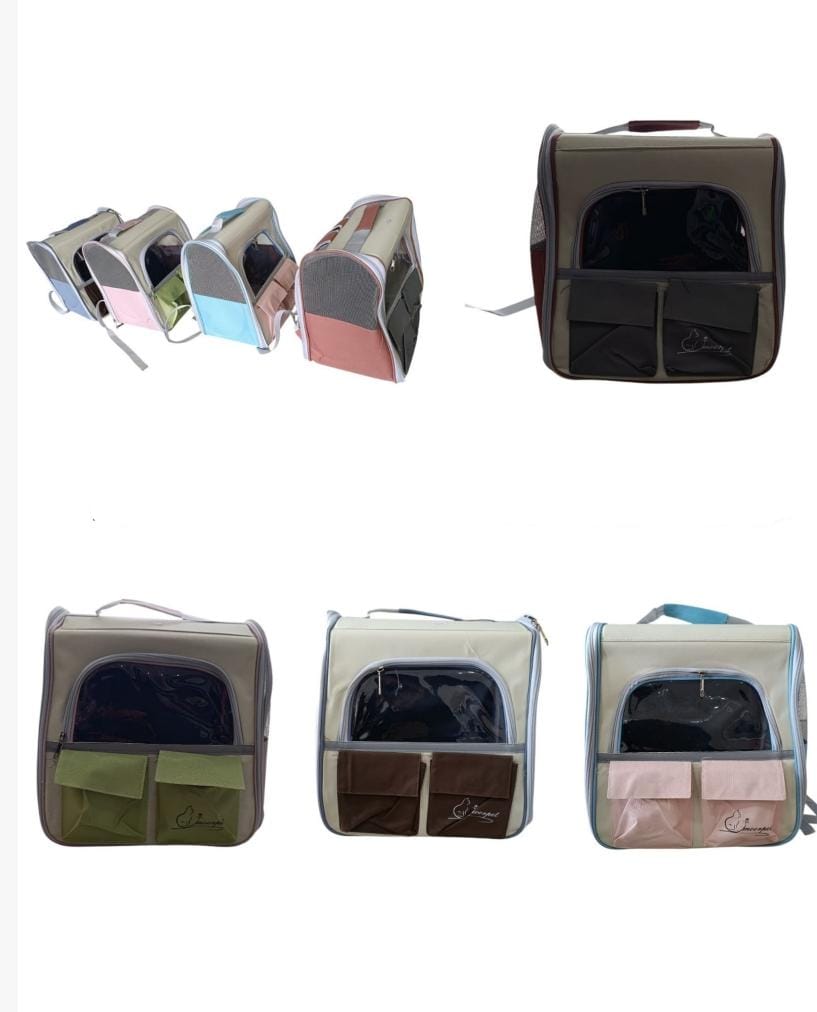 Bolso Transportador con Ventana para Mascotas